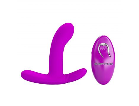 PRETTY LOVE - Geri Purple, 12 vibration functions 3 licking settings Wireless remote control - 3