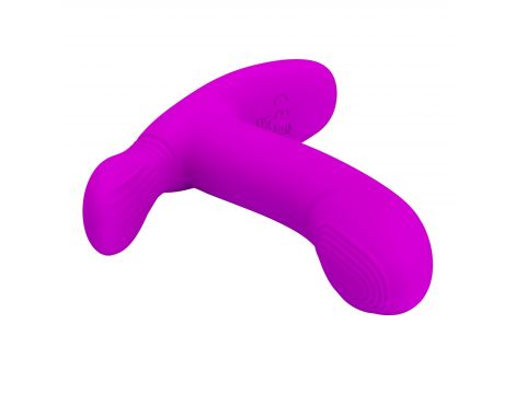 PRETTY LOVE - Geri Purple, 12 vibration functions 3 licking settings Wireless remote control - 2