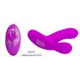 PRETTY LOVE - Geri Purple, 12 vibration functions 3 licking settings Wireless remote control - 6