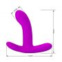 PRETTY LOVE - Geri Purple, 12 vibration functions 3 licking settings Wireless remote control - 8