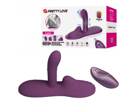 Pretty Love Luka – Podgrzewany Wibrator-Siedzisko - 2