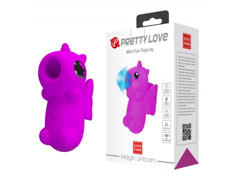 Wibrator na palec Magic Unicorn Pretty Love 10 stukających - 3
