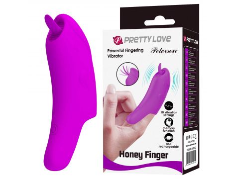 Pretty Love Peterson Honey Finger Vibrator - 2