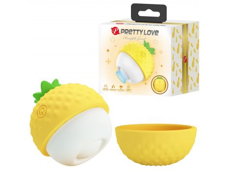 Silikonowy stymulator ananas Pretty Love 12 trybów uderzeń