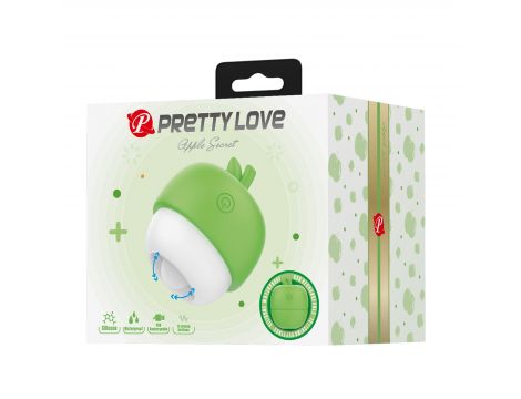 Stymulator łechtaczki liżący Pretty Love Apple Secret silikonowy 12 trybów - 9