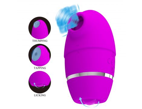 Stymulator łechtaczki Pretty Love Shakira silikonowy USB - 3