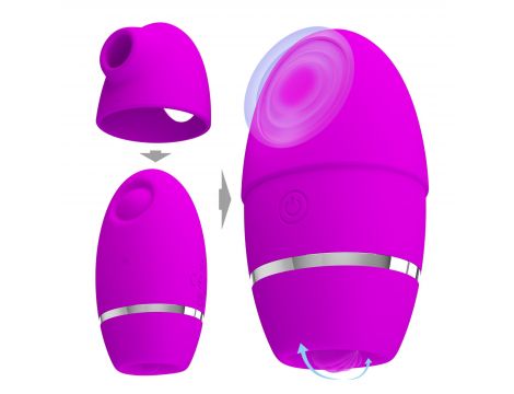 Stymulator łechtaczki Pretty Love Shakira silikonowy USB - 2