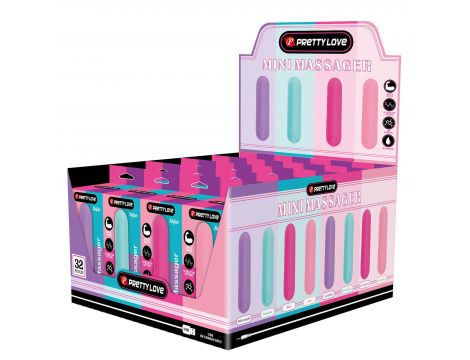 Mini wibrator Pretty Love Stefan 10 funkcji wodoodporny