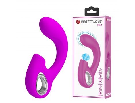 Stymulator łechtaczki Sibel Pretty Love silikonowy USB