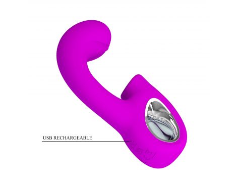 Stymulator łechtaczki Sibel Pretty Love silikonowy USB - 7