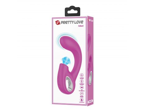 Stymulator łechtaczki Sibel Pretty Love silikonowy USB - 8