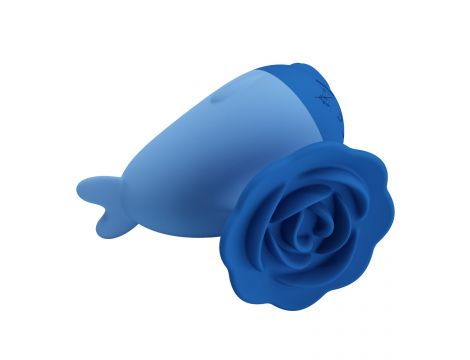 Mini stymulator łechtaczki Pretty Love Dolphin niebieski silikonowy - 6