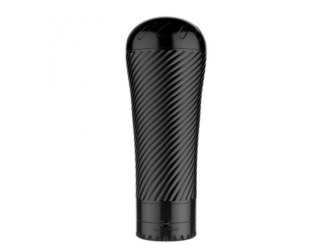 Masturbator wibrujący Baile Love Kiss usta CyberSkin 23 cm AAA - 5