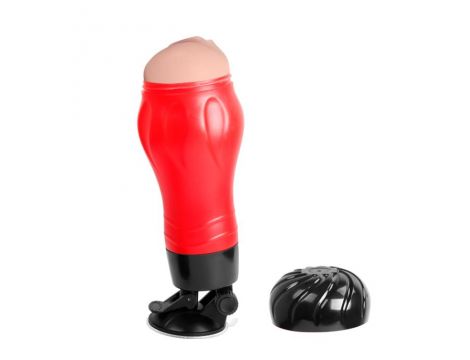 Masturbator wibrujący Crazy Bull Flora 12 funkcji 28 cm - 4