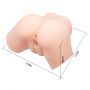Masturbator wibrujący Crazy Bull Samantha z pilotem cielisty - 5