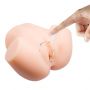Masturbator wibrujący Crazy Bull Veronica z podwójnym wejściem cielisty AAA - 3