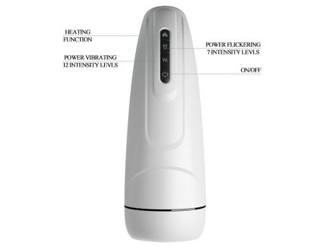 PRETTY LOVE - MARISSA, 12 vibration functions Heating temperature up to 48? Sex talk Memory function 7 licking modes - 4