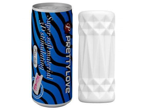 PRETTY LOVE - Masturbator Fine Lady, Super soft material, 3D stimulating - 4