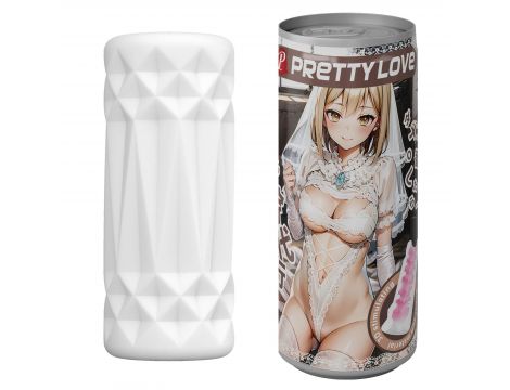 PRETTY LOVE - Masturbator, Super soft material TPR /ABS - 3