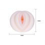Masturbator waginalny ciasny Baile różowy 15,5 cm - 5