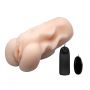 Masturbator waginalny 3D Baile z wibrującym jajkiem TPR - 5