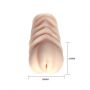 Masturbator wagina 3D Baile z wibrującym jajkiem - 12