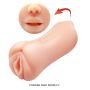 Masturbator realistyczny Crazy Bull Gemini oralny TPR - 3