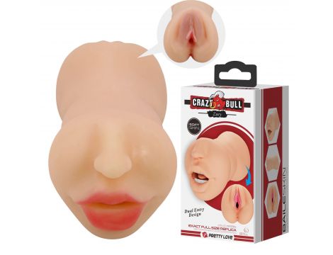 Masturbator realistyczny waginalny Crazy Bull Zoey TPR - 4