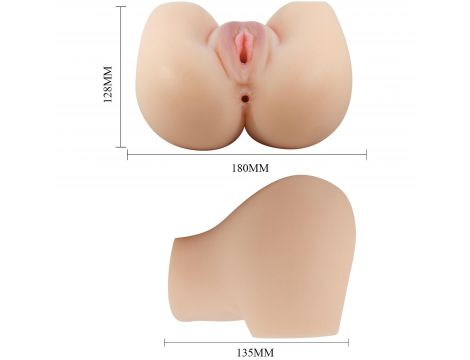 CRAZY BULL - Mila, Vibration Double holes  TPR ABS - 10