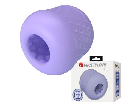 Masturbator dwustronny ultramiękkiego materiału Pretty Love Cary - 3