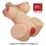 Hiperrealistyczny masturbator waginalno-analny Crazy Bull Emma - 2