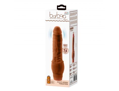 Wibrator realistyczny Baile Barbara Clark 7.6'' multi speed 2 AA - 10