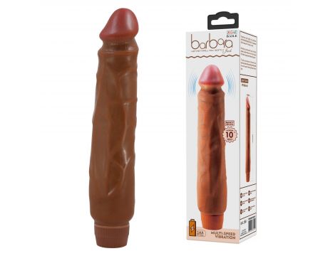 Wibrator realistyczny Baile Barbara Jack 10 cali 2 AA