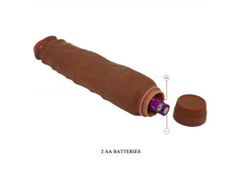 Wibrator realistyczny Baile Barbara Jack 10 cali 2 AA - 9