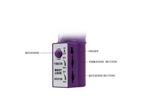 BAILE-Cute Baby Vibrator Purple - 6
