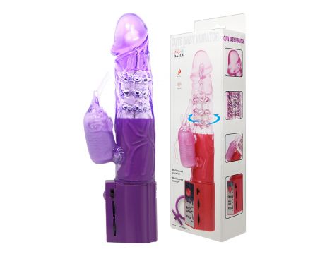 BAILE-Cute Baby Vibrator Purple - 8