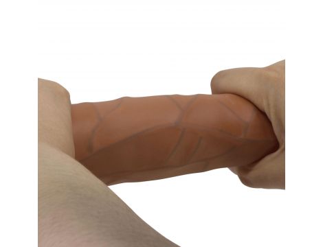 Barbara Soft Skin Realistic Dildo 9.8" - 4
