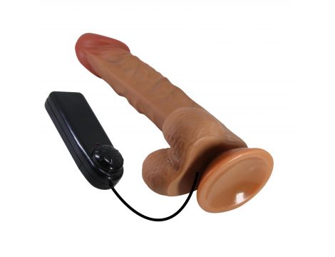 Baile Beautiful Encounter RealDeal Vibrating Dildo 9.4" - 6