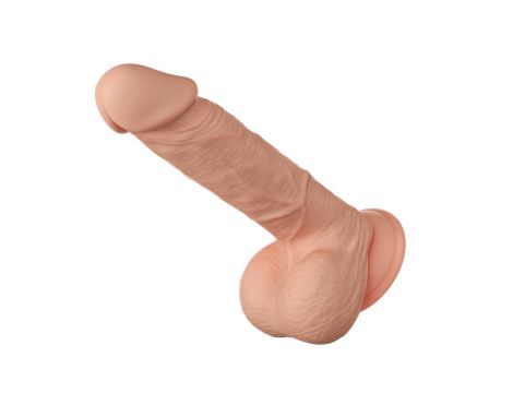 Dildo realistyczne Baile Beautiful Bahamut 8.5 cala TPR wodoodporne - 5