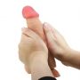 Dildo realistyczne Baile z przyssawką giętkie cieliste 22 cm TPR - 9