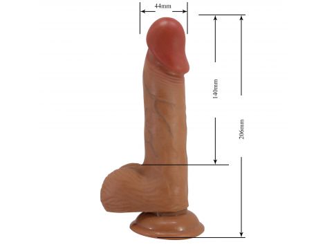 Baile Beautiful Encounter RealDeal Dildo 8.1" - 7