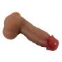 Realistyczne dildo silikonowe Pretty Love Curtis z przyssawką 17 cm - 8