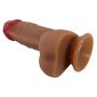 Realistyczne dildo silikonowe Pretty Love Curtis z przyssawką 17 cm - 5