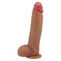 Realistyczne dildo silikonowe Pretty Love Mendel miękkie 25 cm - 4