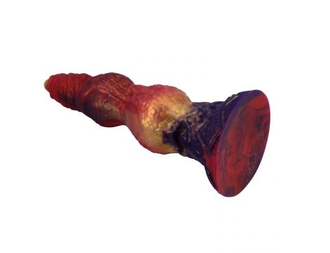 Dildo silikonowe pofalowane Savage Beastlord 24 cm Power Monsters - 6