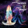 Korek analny silikonowy pompowany Power Ebon Leviathan 18 cm - 3