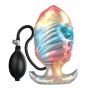 Korek analny silikonowy pompowany Power Ebon Leviathan 18 cm - 6