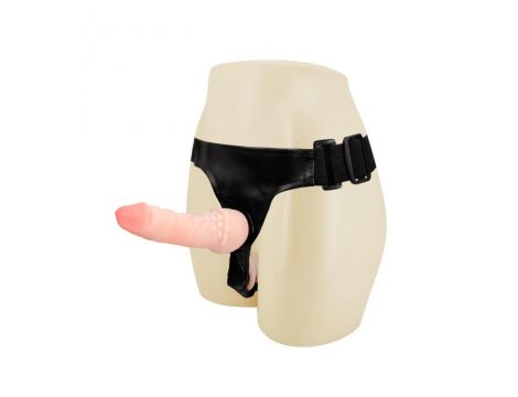 Strap on podwójny Baile CyberSkin 16 5 cm