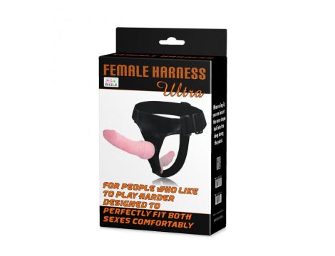 Strap on podwójny Baile CyberSkin 16 5 cm - 4