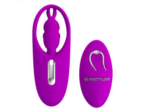 Wibrator króliczek Pretty Love silikonowy 12 funkcji pilot USB